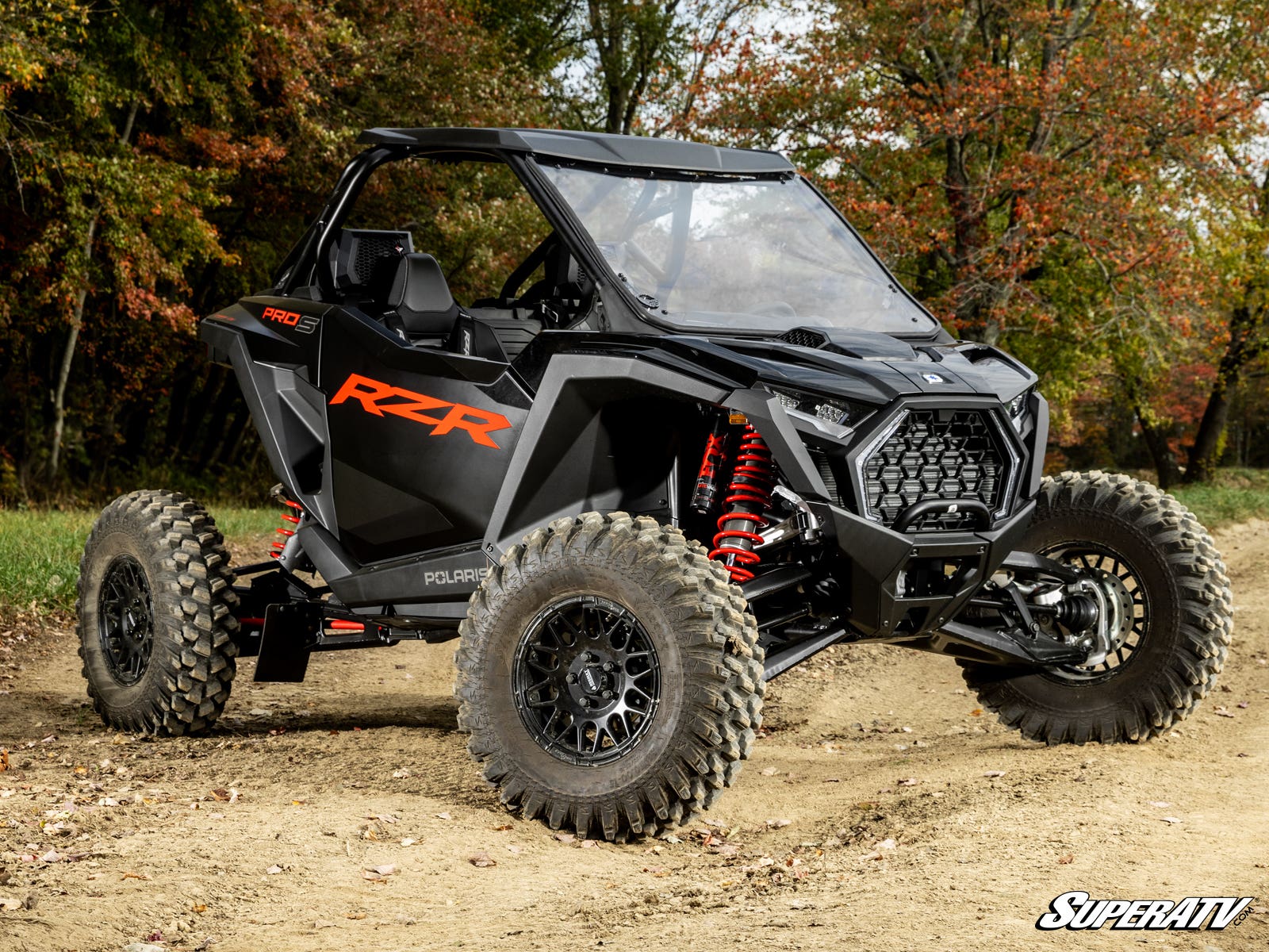 Polaris RZR Pro R Scratch-Resistant Full Windshield