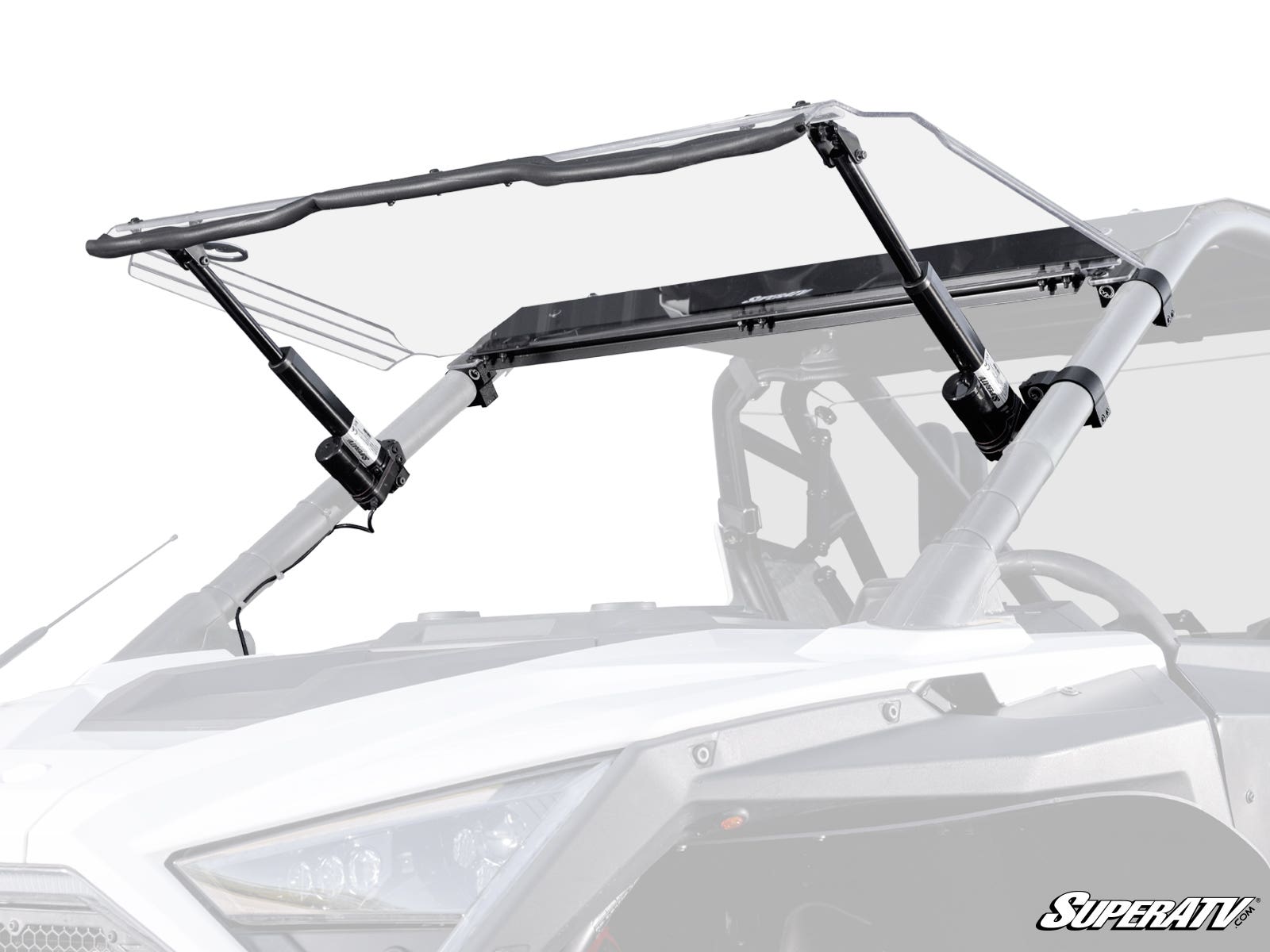 Polaris RZR Turbo R MaxDrive Power Flip Windshield