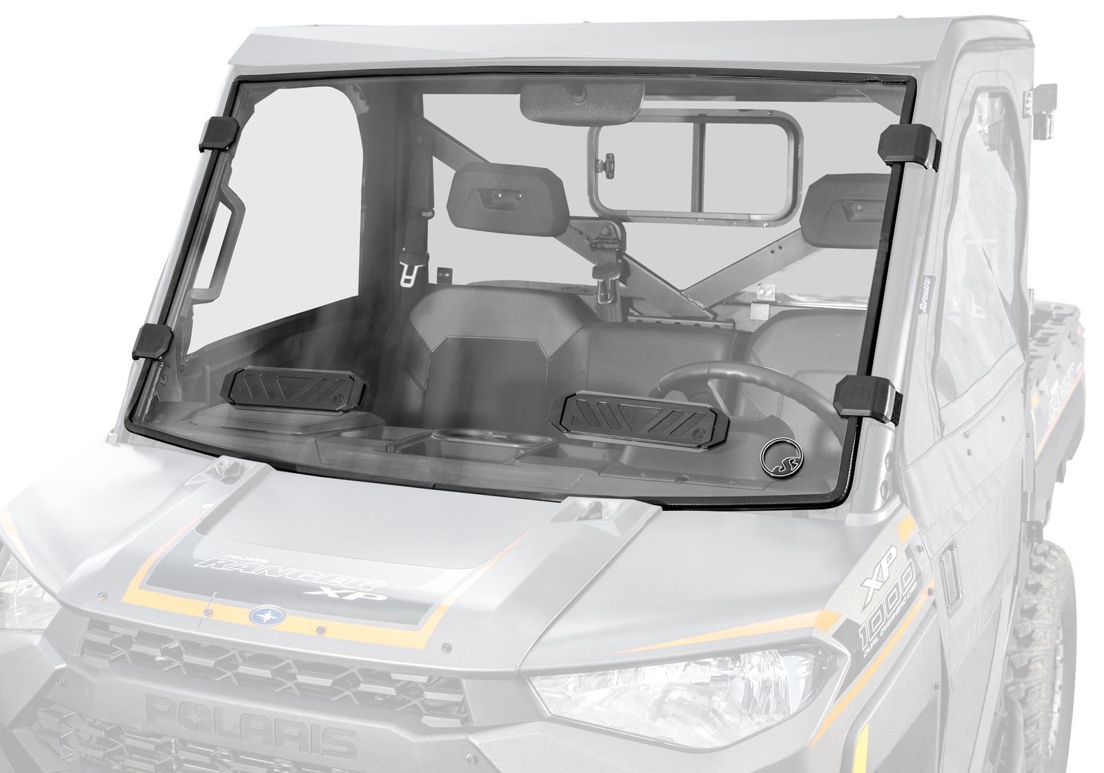 Polaris Ranger 900 Vented Full Windshield—Scratch-Resistant