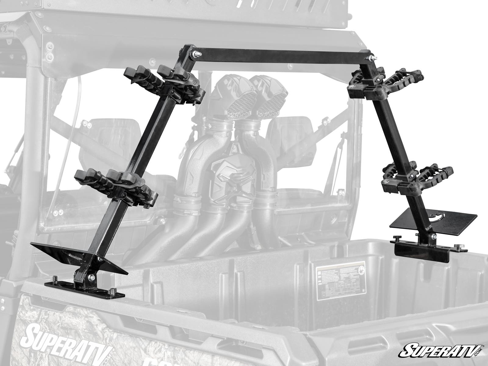 Can-Am Defender HD9 In-Bed Gun Rack