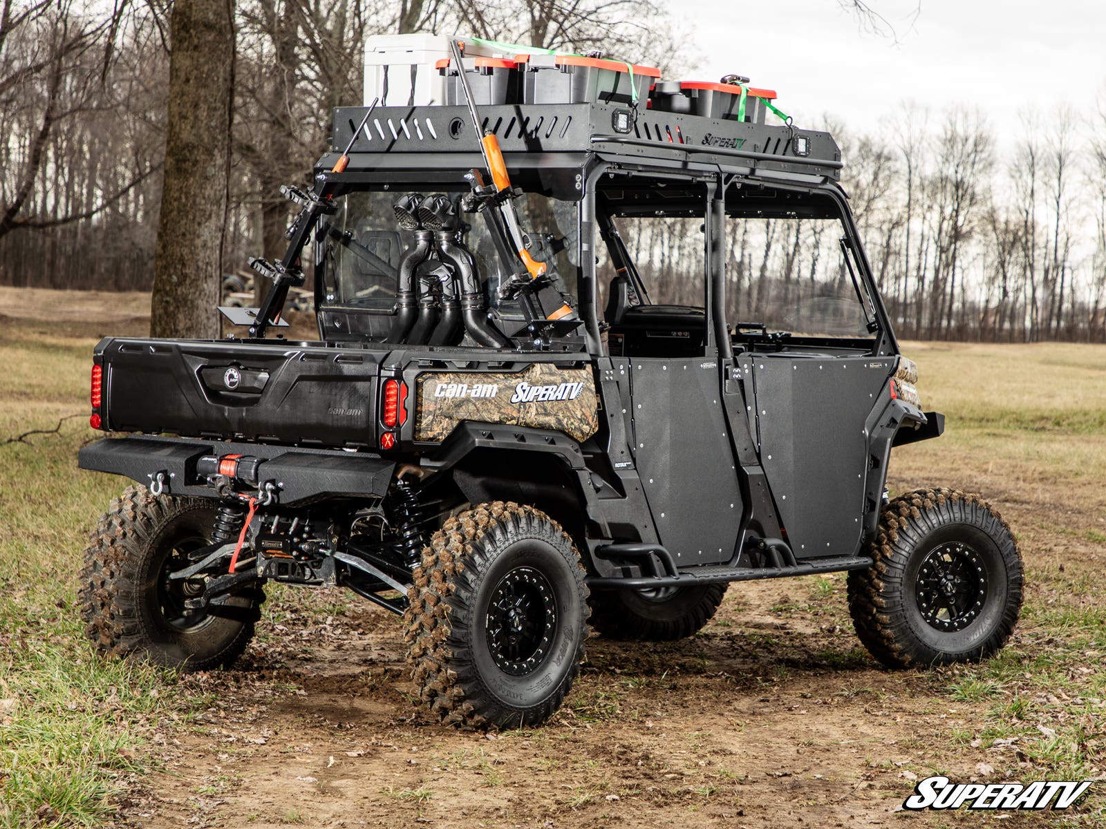 Can-Am Defender HD10 In-Bed Gun Rack