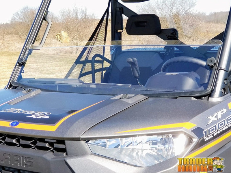 Polaris Ranger 1000 Crew Spike Front Half Windshield - Hard Coat | UTV ACCESSORIES - Free shipping