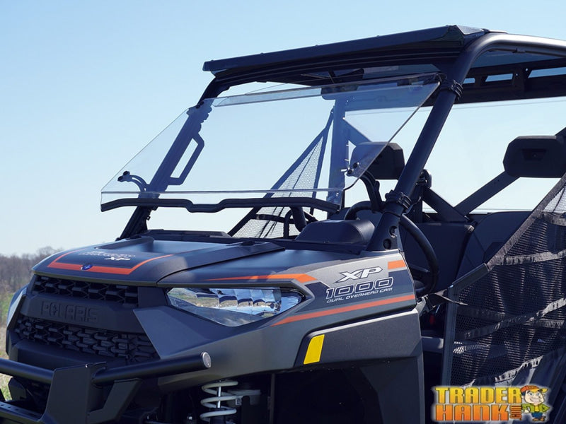 2019+ Polaris Ranger 1000 Crew Tilting Scratch Resistant Windshield | UTV ACCESSORIES - Free shipping