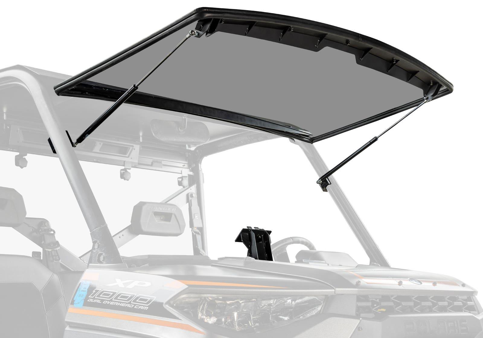 Polaris Ranger XP Kinetic Scratch-Resistant Flip Windshield