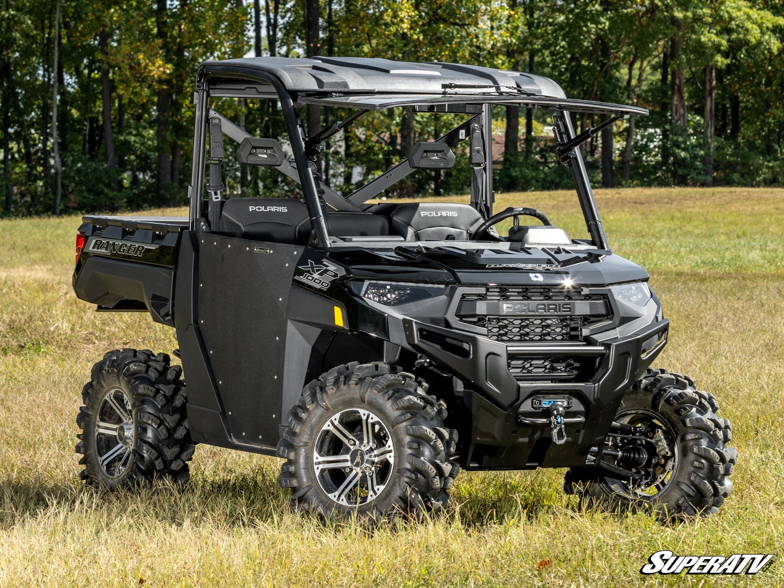 Polaris Ranger XP 900 MaxDrive Power Flip Glass Windshield