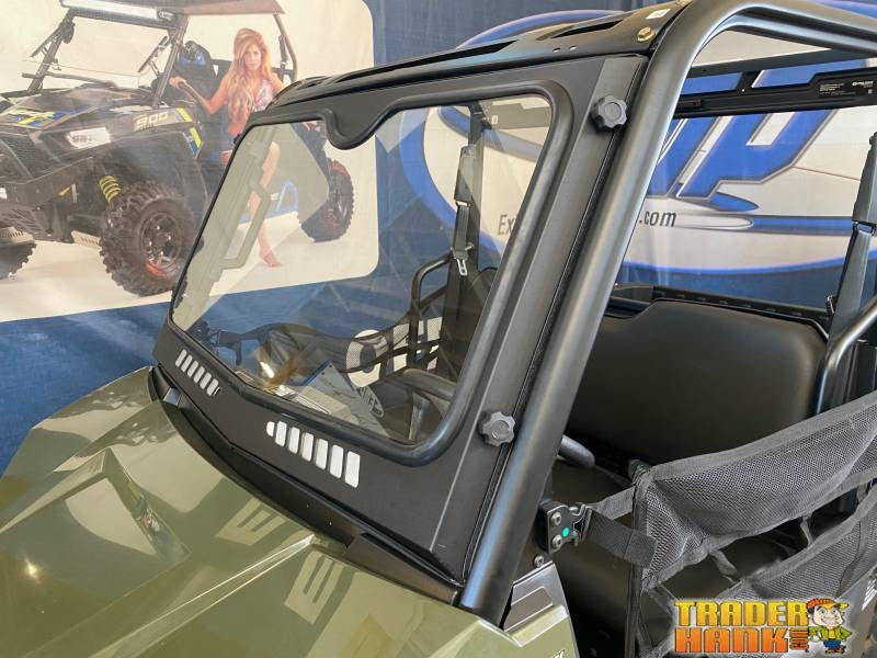 Polaris Ranger 2-Seater Mid Size Laminated Glass Windshield (Pro-fit Cage)