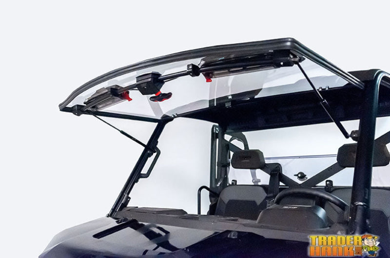 Polaris Ranger 500/570 Midsize Flip-Up Vented Scratch Resistant Windshield 2015-2022 | Free shipping