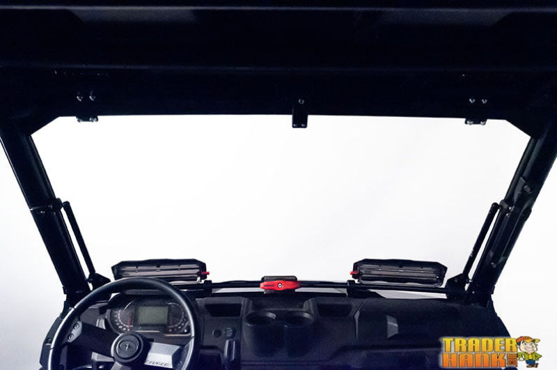 Polaris Ranger 500/570 Midsize Flip-Up Vented Scratch Resistant Windshield 2015-2022 | Free shipping