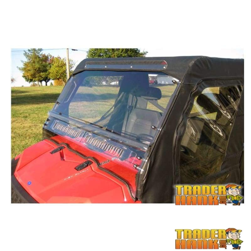 2004-2008 Polaris Ranger 500/700 Aero-Vent Front Lexan Windshield | UTV ACCESSORIES - Free Shipping