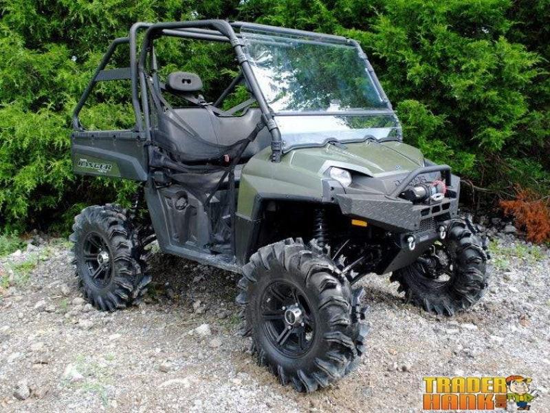 Polaris Ranger 500 Scratch Resistant Flip Windshield | SUPER ATV WINDSHIELDS - Free Shipping