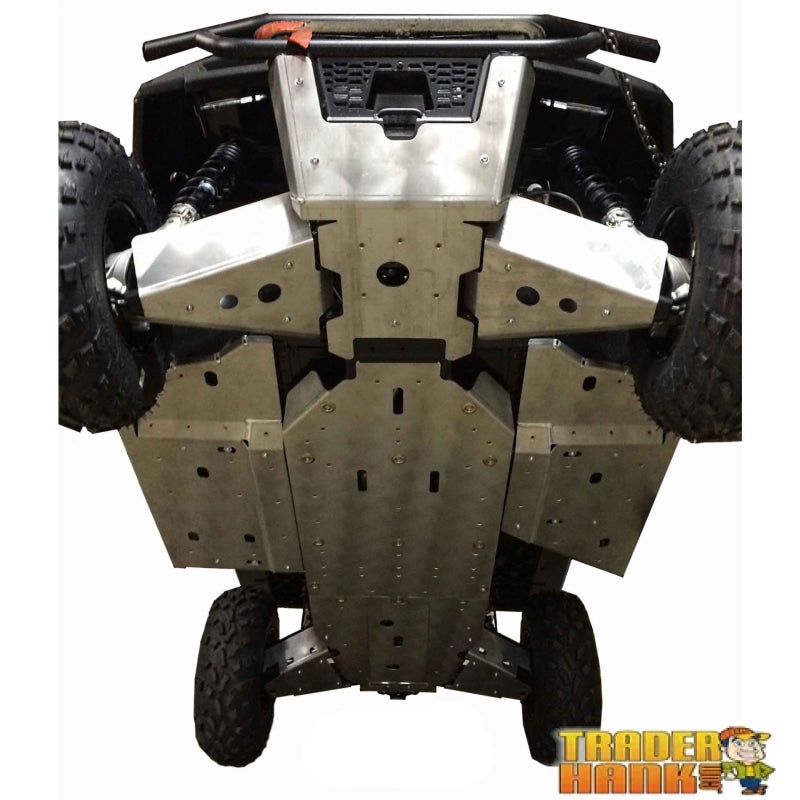 Polaris Ranger 570 Full Size Ricochet 10-Piece Complete Aluminum or UHMW Skid Plate Set | Free shipping