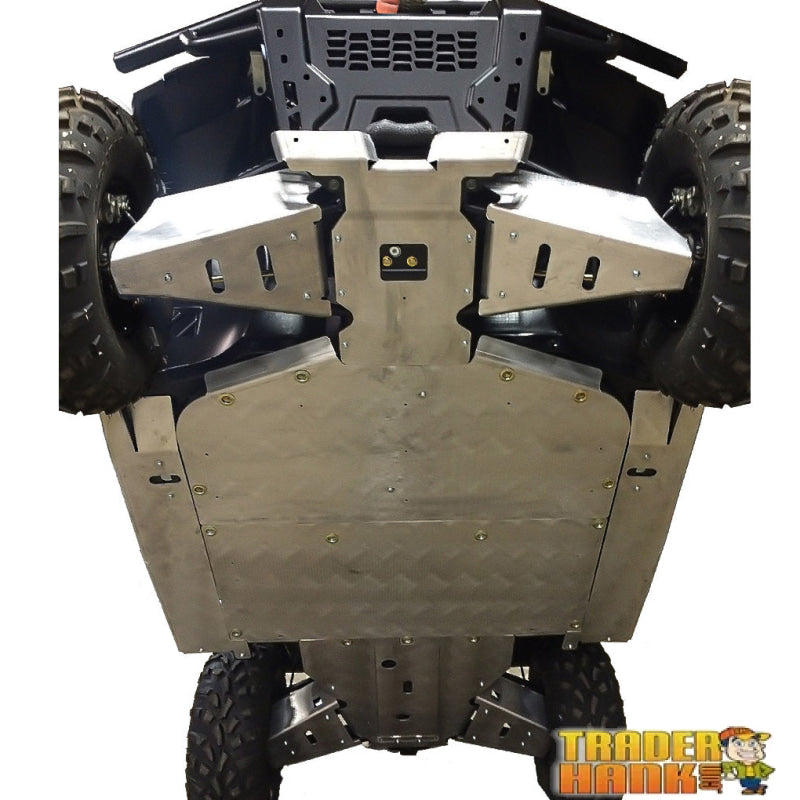 Polaris Ranger 570 Full Size Ricochet 10-Piece Complete Aluminum or UHMW Skid Plate Set | Free shipping