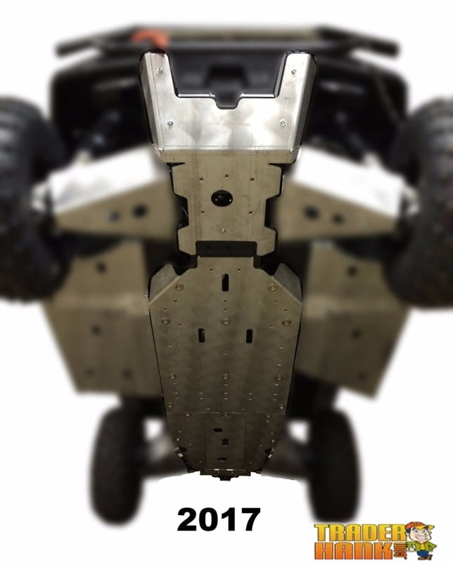 Polaris Ranger 570 Full-Size Ricochet 4-Piece Full Frame Skid Plate Set | Ricochet Skid Plates - Free Shipping