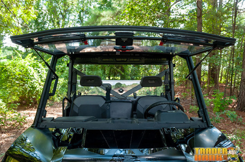 Polaris Ranger 570 Midsize Crew Flip-Up Vented Scratch Resistant Windshield 2015-2022 | 