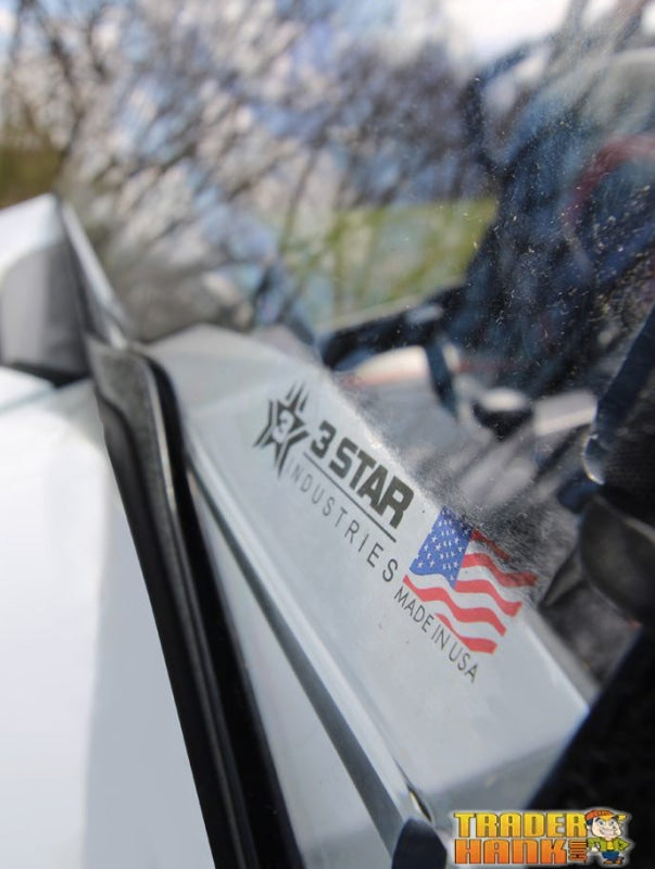 Polaris Ranger 700 Crew Two Piece Windshield | UTV Accessories - Free shipping