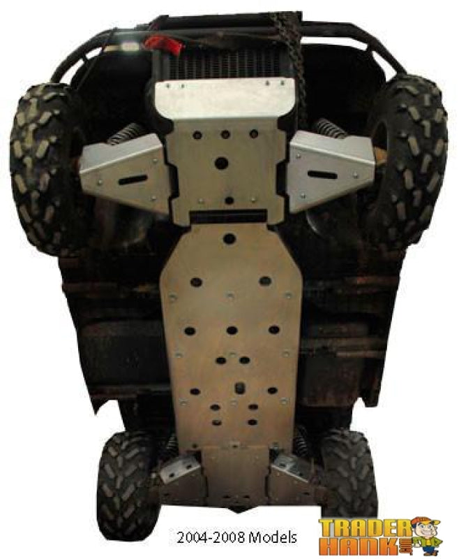 Polaris Ranger 700 Ricochet 9-Piece Complete Aluminum Skid Plate Set | Ricochet Skid Plates - Free Shipping