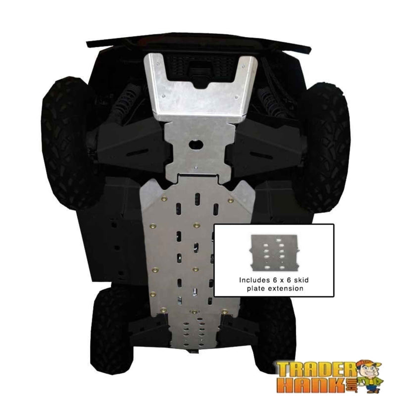 Polaris Ranger 800 6x6 Ricochet 4-Piece Full Frame Skid Plate Set | Free shipping