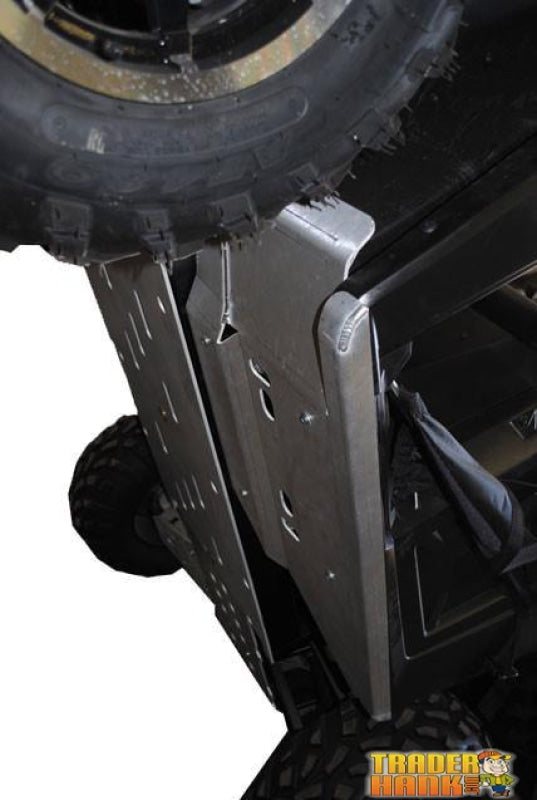 Polaris Ranger 800 Mid-Size Ricochet 9-Piece Complete Aluminum Skid Plate Set | Ricochet Skid Plates - Free Shipping