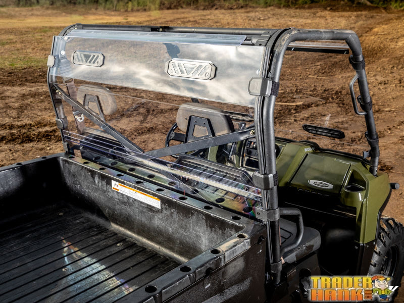 Polaris Ranger 900 Diesel Vented Full Rear Windshield | Free shipping