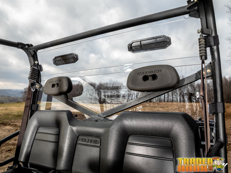 Polaris Ranger 900 Diesel Vented Full Rear Windshield | Free shipping