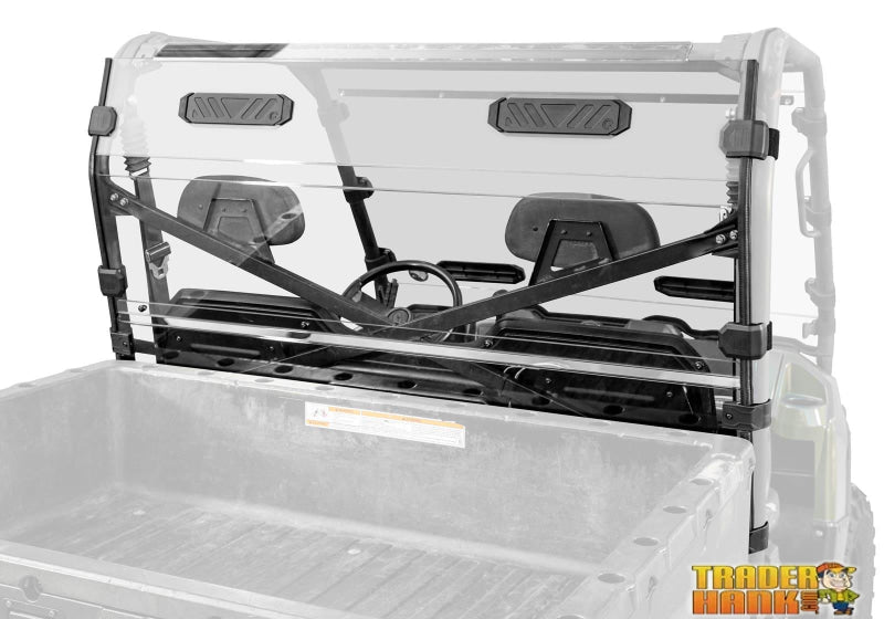 Polaris Ranger 900 Diesel Vented Full Rear Windshield | Free shipping