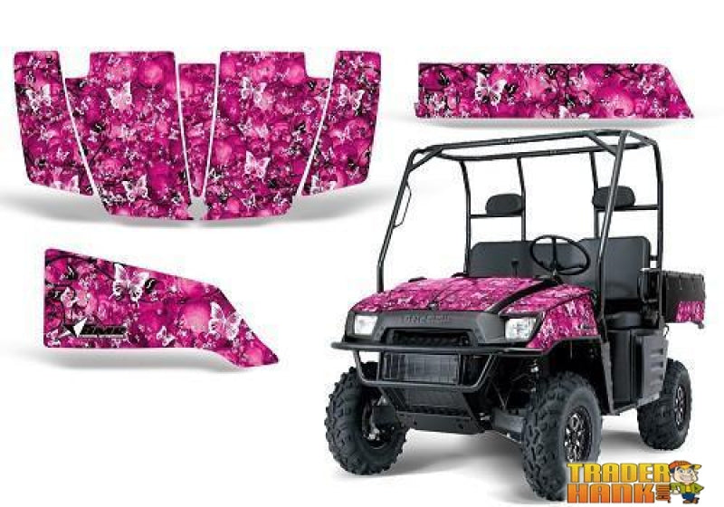 Polaris Ranger Butterflies & Skulls Graphics Kit | UTV ACCESSORIES - Free Shipping