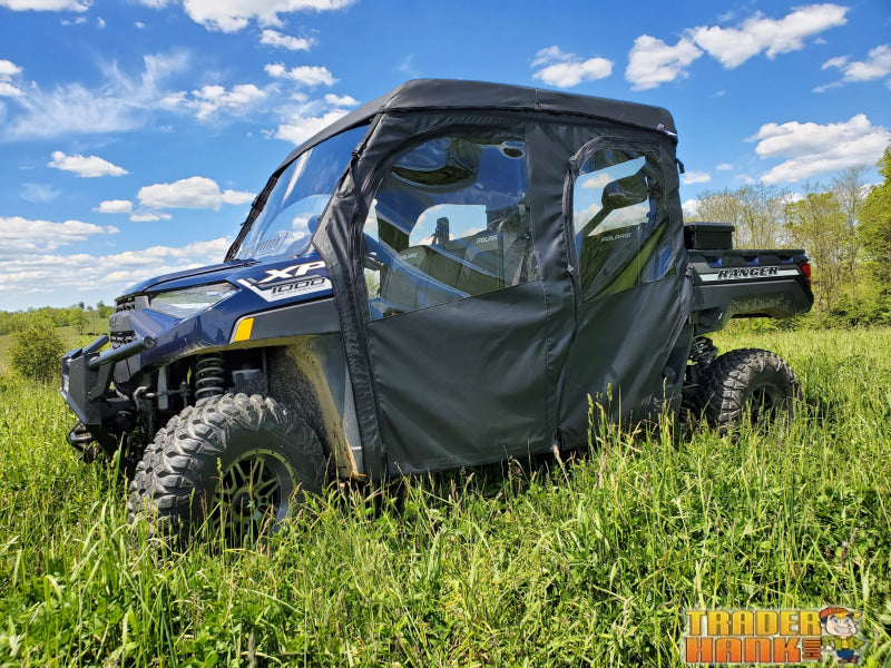 Polaris Ranger Crew 1000 - Full Cab Enclosure For Hard Windshield | UTV Accessories - Free shipping