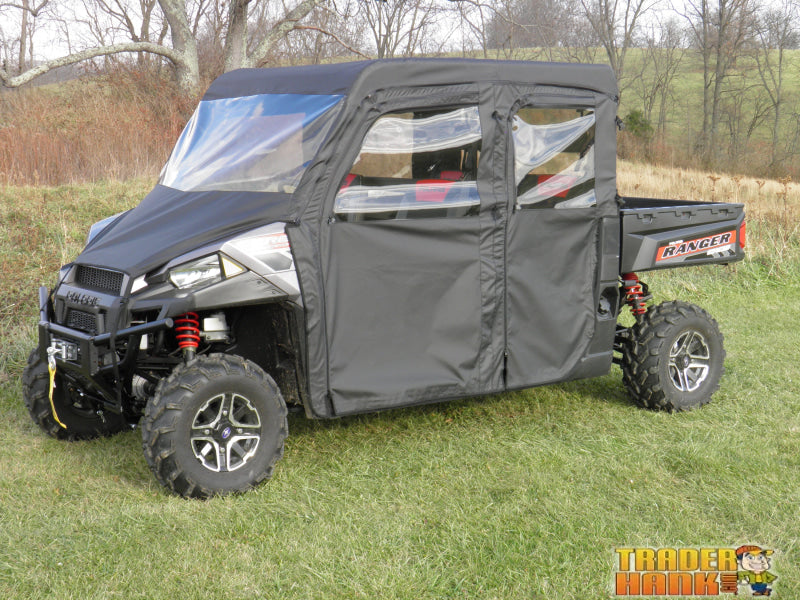 Polaris Ranger Crew 1000 - Full Cab Enclosure w/Vinyl Windshield | UTV Accessories - Free shipping