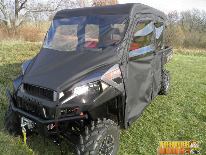 Polaris Ranger Crew 1000 - Full Cab Enclosure w/Vinyl Windshield | UTV Accessories - Free shipping