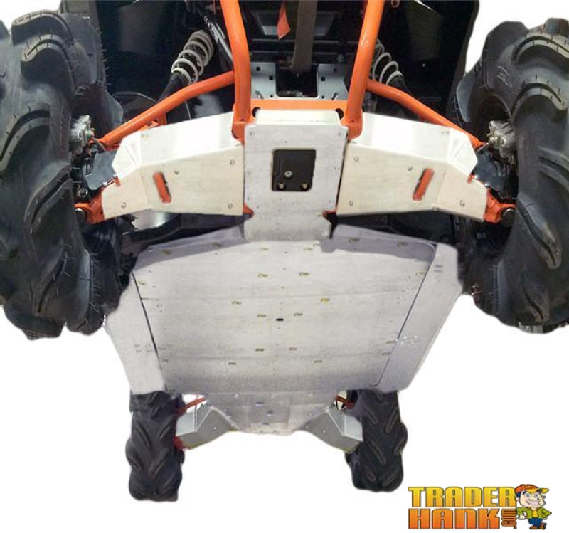 Polaris Ranger Crew 1000 High Lifter Ricochet 10-Piece Complete Aluminum or UHMW Skid Plate Set | Ricochet Skid Plates - Free Shipping