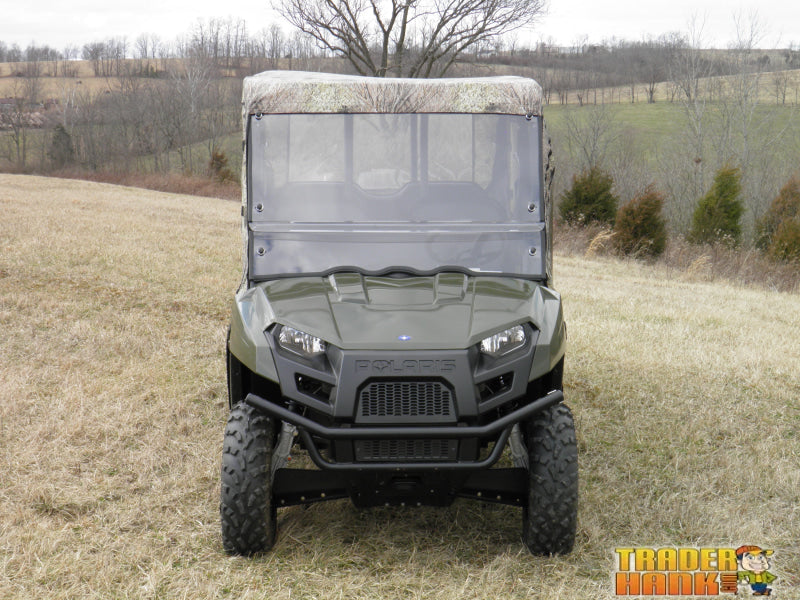 Polaris Ranger Crew 570 Mid Size - 4 Passenger - CAMO Full Cab Enclosure for Hard Windshield | UTV Accessories - Free shipping