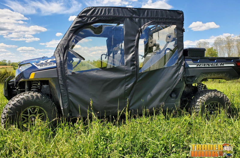 Polaris Ranger Crew 570 Mid Size - 4 Passenger - Soft Doors | UTV Accessories - Free shipping