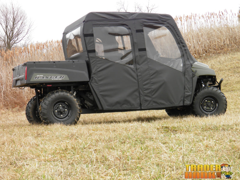 Polaris Ranger Crew 570 Mid Size - 4 Passenger - Soft Doors | UTV Accessories - Free shipping