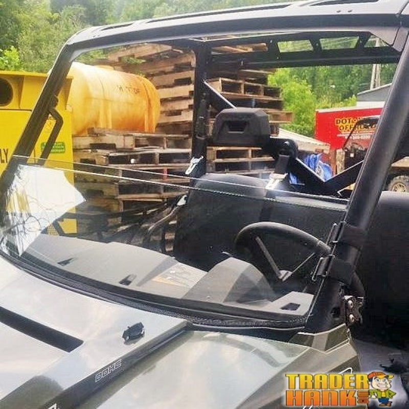 Polaris Ranger Crew 570 Pro-fit Mid Size Half Windshield (with Optional Tint) | Free shipping