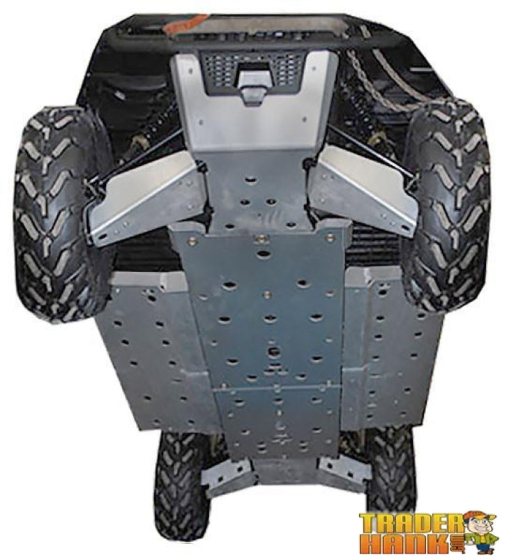 Polaris Ranger Crew 800 Ricochet 10-Piece Complete Aluminum Skid Plate Set | Ricochet Skid Plates - Free Shipping