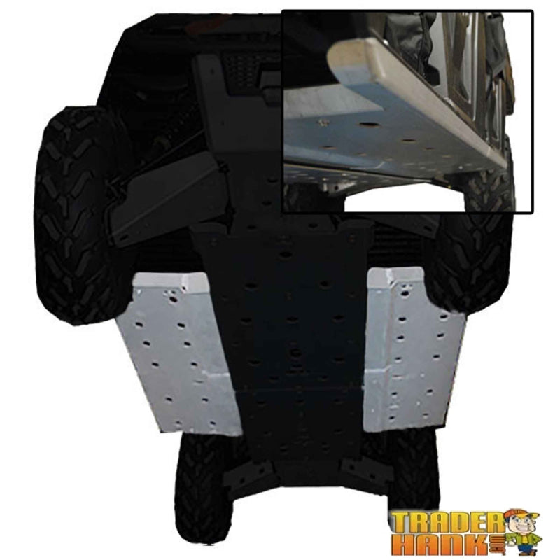 Polaris Ranger Crew 800 Ricochet 2-Piece Rock Slider & Floorboard Skid Plate Set | Free shipping