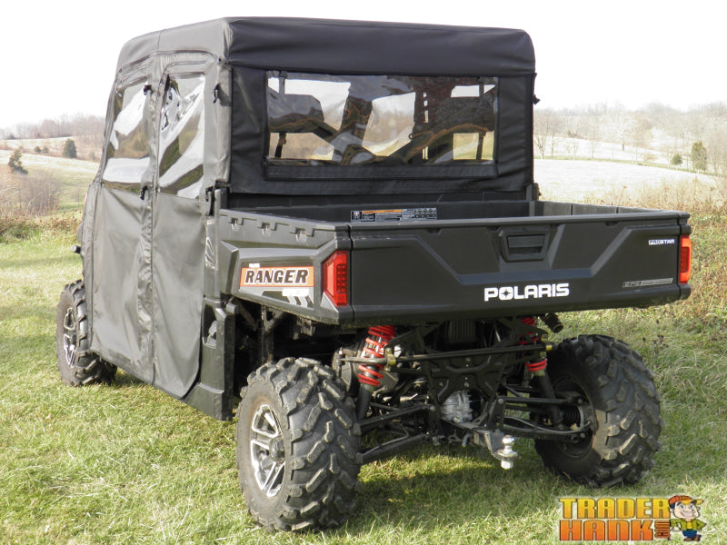 Polaris Ranger Crew 900 - Full Cab Enclosure with Vinyl Windshield | UTV Accessories - Free shipping
