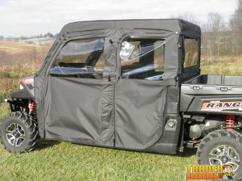 Polaris Ranger Crew 900 - Full Cab Enclosure with Vinyl Windshield | UTV Accessories - Free shipping