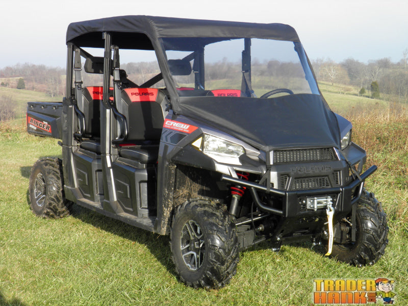 Polaris Ranger Crew 900 - Vinyl Windshield/Top Combo | UTV Accessories - Free shipping