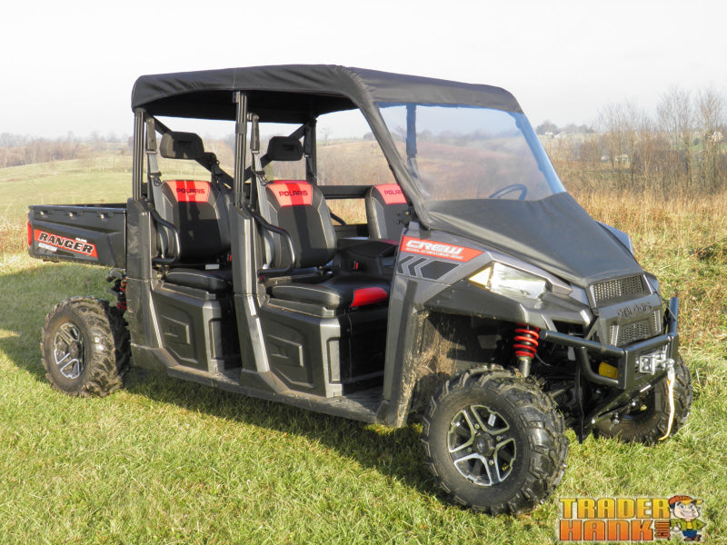 Polaris Ranger Crew 900 - Vinyl Windshield/Top Combo | UTV Accessories - Free shipping