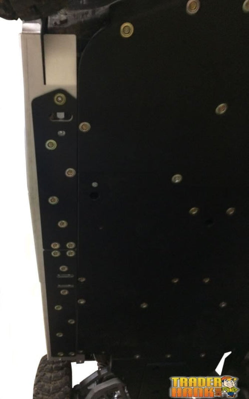 Polaris Ranger Crew Diesel Ricochet 13-Piece Complete Aluminum or with UHMW Skid Plate Set | Ricochet Skid Plates - Free Shipping