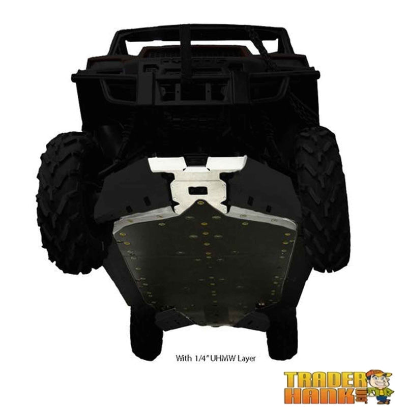 Polaris Ranger Crew Diesel Ricochet 5-Piece Full Frame Skid Plate Set | Free shipping