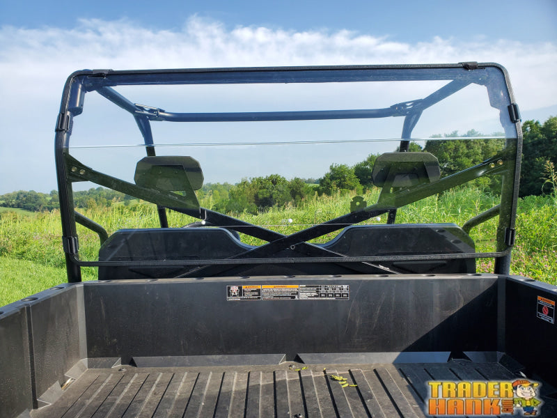 Polaris Ranger Crew Mid-Size 570 - 4 Passenger - Lexan Back Panel w/Vent Option | UTV Accessories - Free shipping