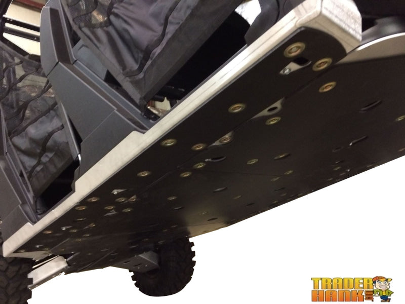 Polaris Ranger Crew XP 1000 Ricochet 4-Piece Aluminum Rock Slider Set | Ricochet Skid Plates - Free Shipping