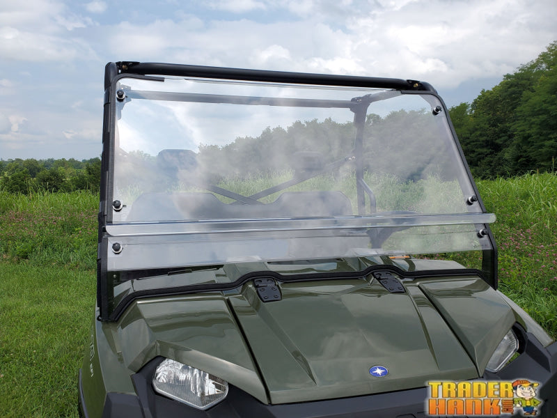 Polaris Ranger Full-Size 570 3-Passenger - 2 Pc Windshield w/Hard Coat Clamp and Vent Options | UTV Accessories - Free shipping
