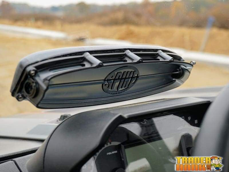 2015-2016 Polaris Ranger Full Size 570 Crew Venting Windshield With Tool-Less-Rapid-Release Mounting System | UTV ACCESSORIES - Free 
