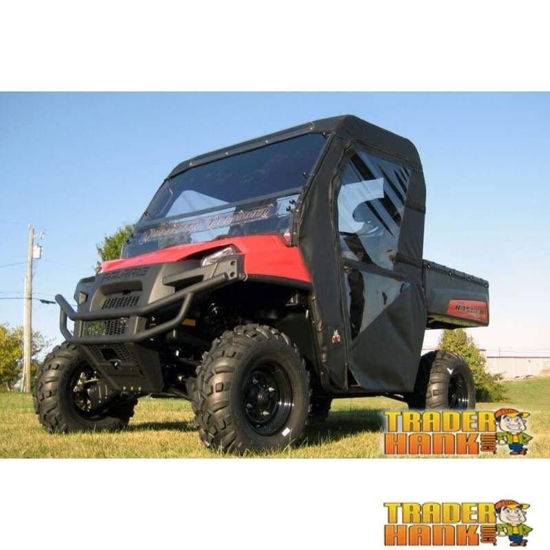 2009-2014 Polaris Ranger Full Size 700/800 Full Cab with Aero-Vent Lexan Windshield | UTV ACCESSORIES - Free Shipping