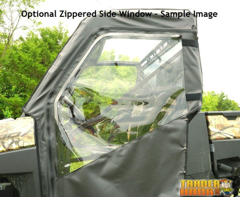 2017-2018 Polaris Ranger Full Size XP 1000 Crew Full Soft Door Kit | UTV ACCESSORIES - Free Shipping