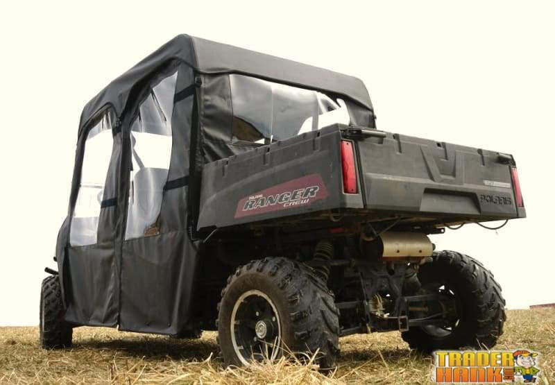 2010-2013 Polaris Ranger Mid Size 500 Crew Full Cab Enclosure Without Windshield | UTV ACCESSORIES - Free Shipping