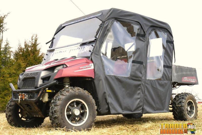 2010-2013 Polaris Ranger Mid Size 500 Crew Full Cab Enclosure Without Windshield | UTV ACCESSORIES - Free Shipping